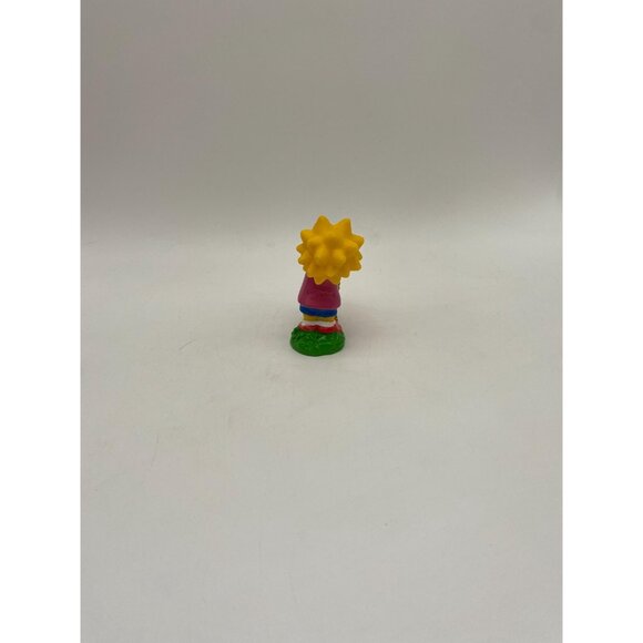 1990 The Simpsons Lisa Simpson with Saxophone PVC Figurine Toy - Picture 5 of 7